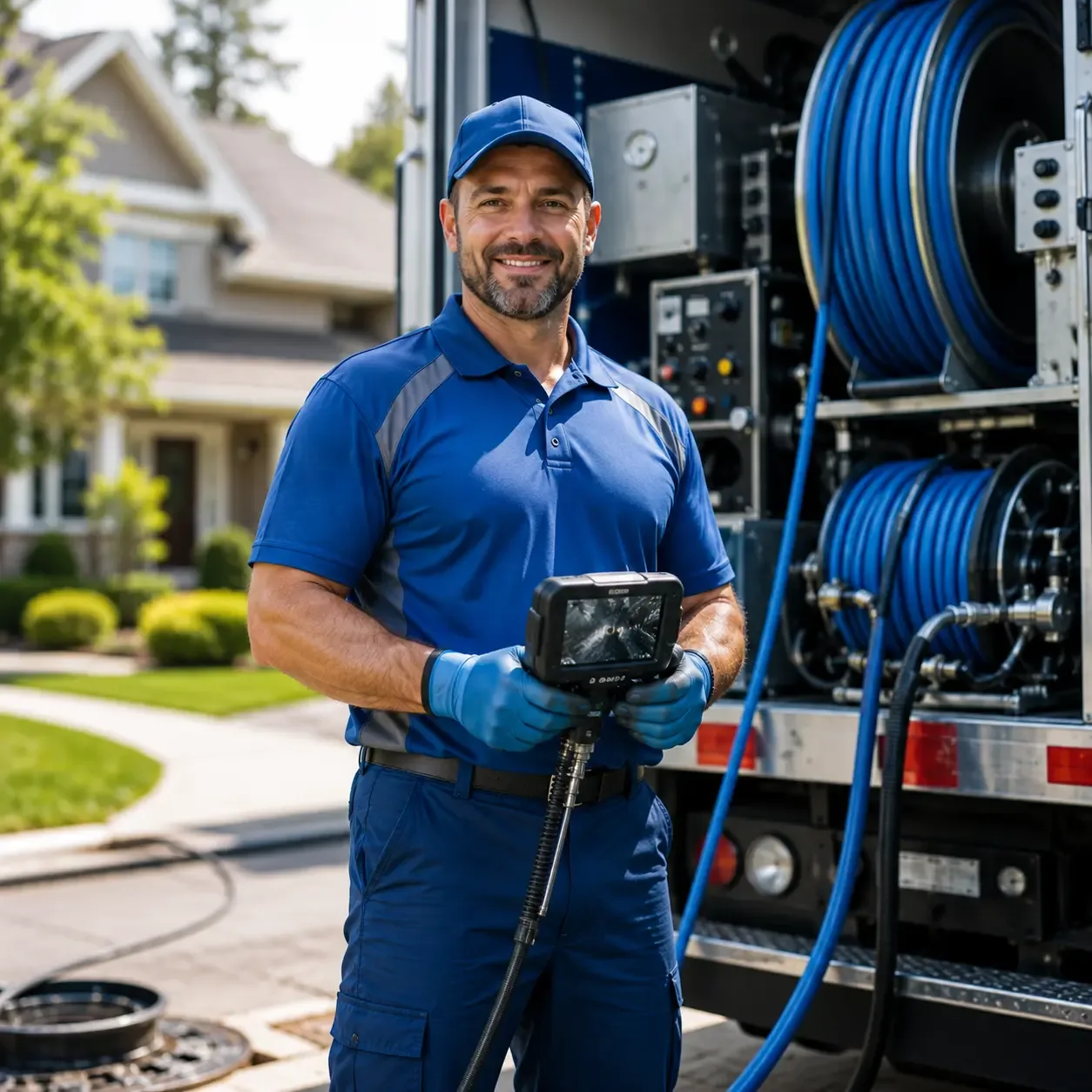 Local outdoor drain cleaning specialists in Hayes, VA